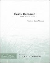 Earth Blessing SATB choral sheet music cover